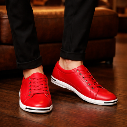 Clapham Leather Trainers