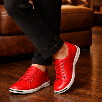 Clapham Leather Trainers