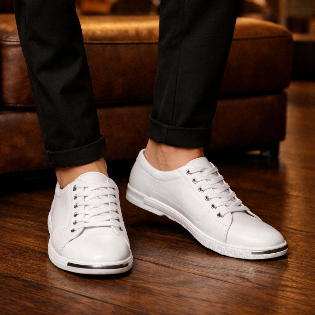 Clapham Leather Trainers