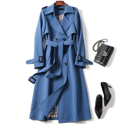 Heritage Check-Lined Trench Coat