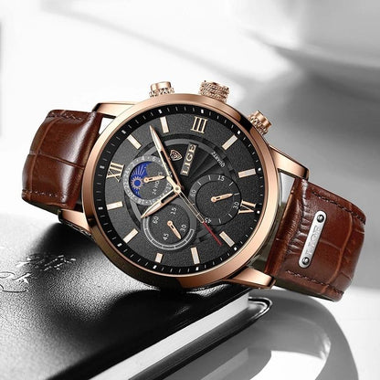 Windsor Vale™ Moonphase Chronograph Watch