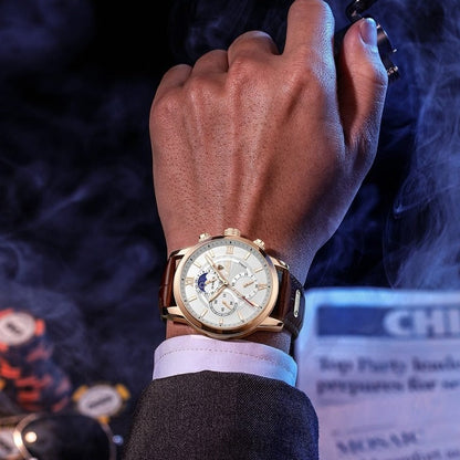 Windsor Vale™ Moonphase Chronograph Watch