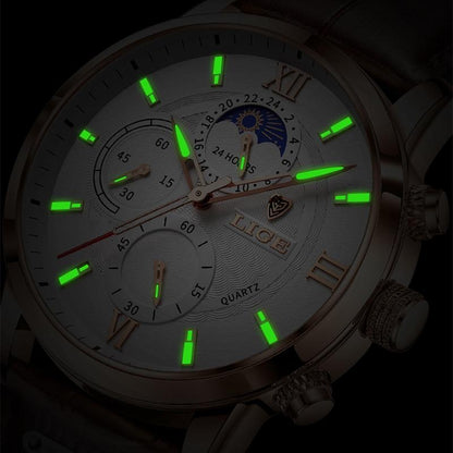 Lige Classic Moonphase Chronograph