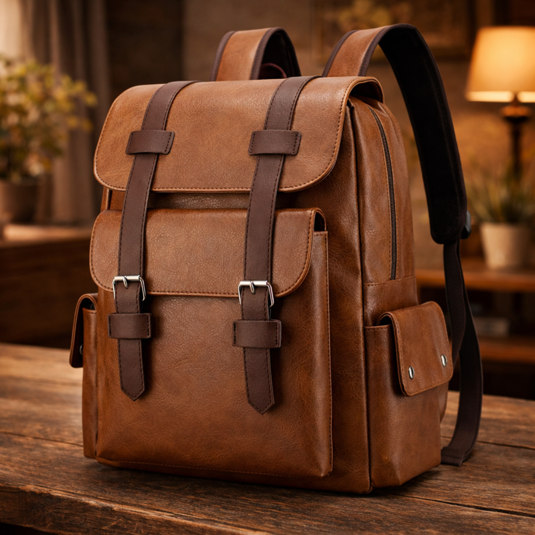 Camden Leather Backpack