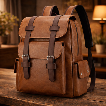 Camden Leather Backpack
