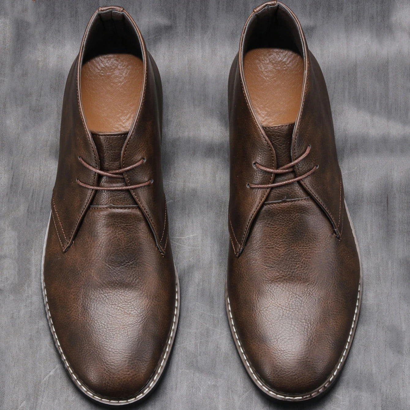 The Marlow™ – Heritage Leather Chukkas