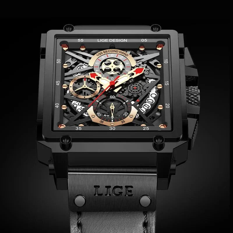 Delta Rectangular Chronograph