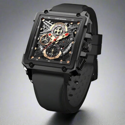 Delta Rectangular Chronograph