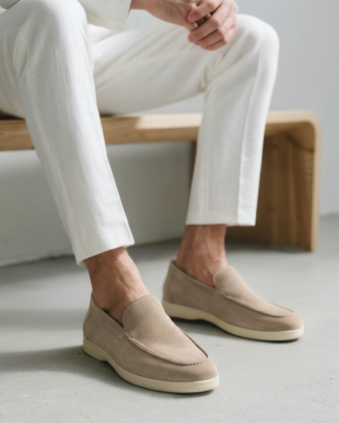 Kingswell Suede Slip-On Loafers