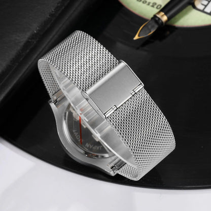 Noir Geometric Timepiece