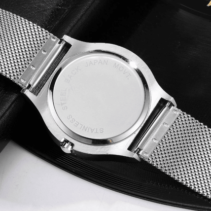 Noir Geometric Timepiece
