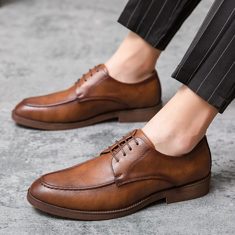 The Westminster™ – Moc-Toe Leather Derbies