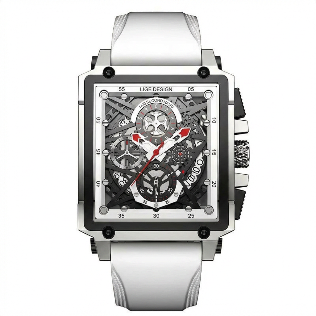 Delta Rectangular Chronograph