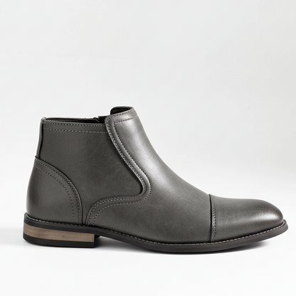 The Marylebone™ – Cap-Toe Zip Boots