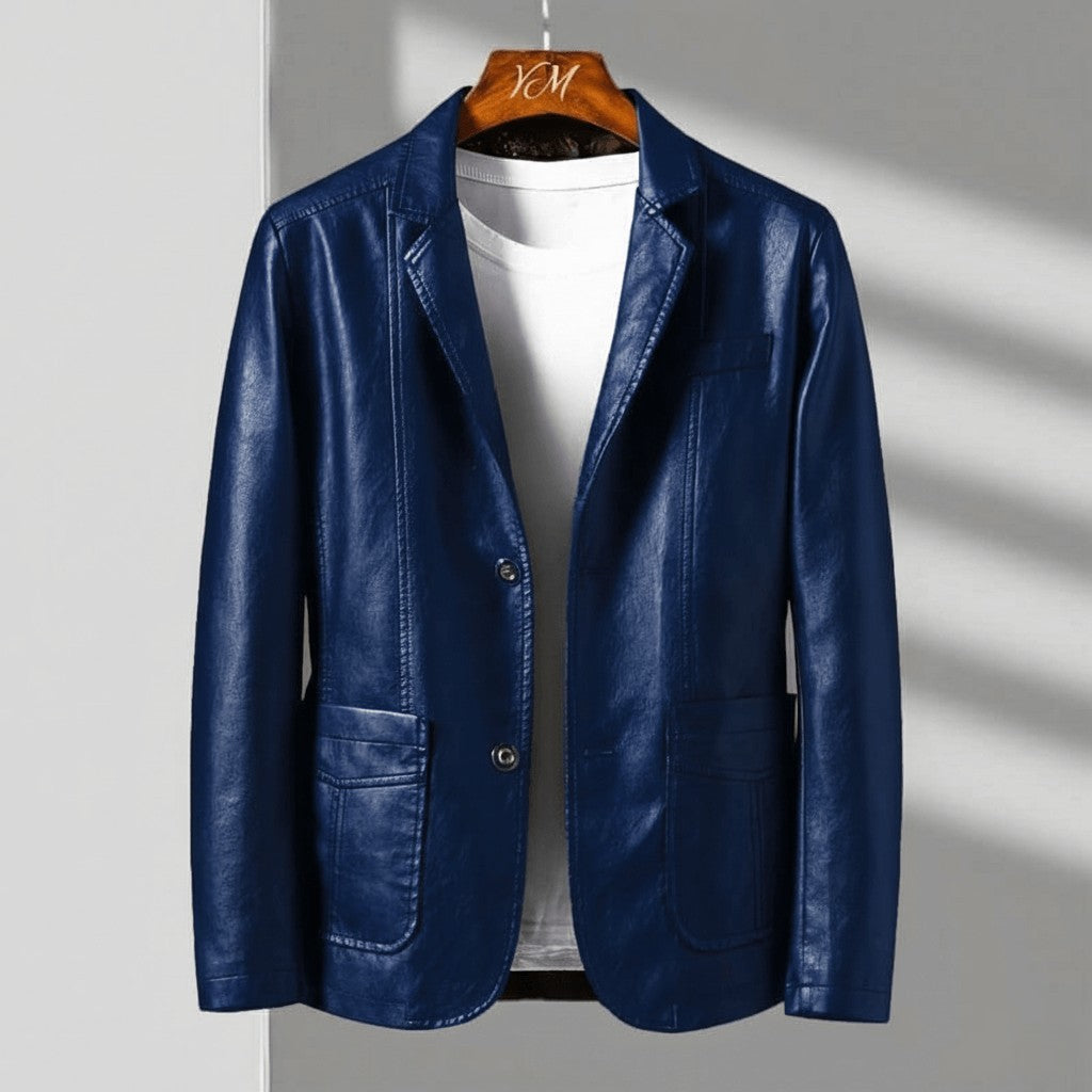 Arvello Classic Leather Jacket