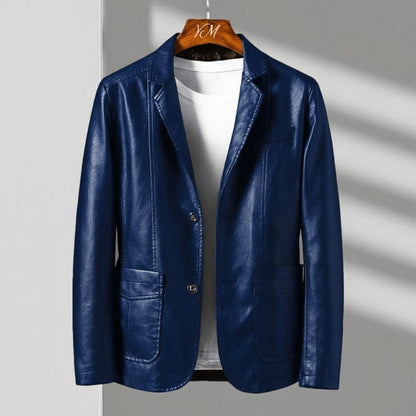 Arvello Classic Leather Jacket