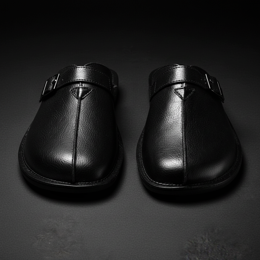Riccardo™ Leather Mule Loafers