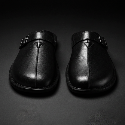 Riccardo™ Leather Mule Loafers