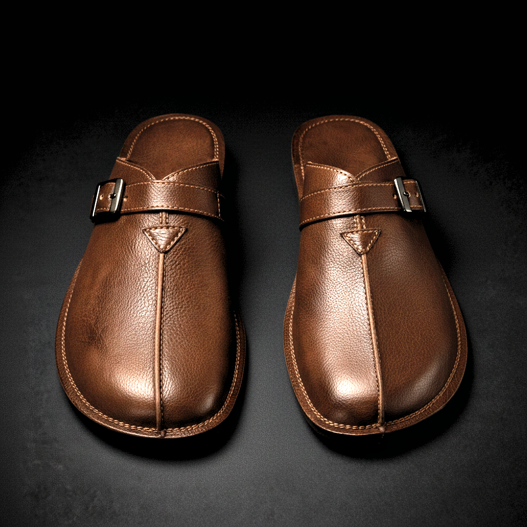Riccardo™ Leather Mule Loafers