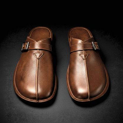 Riccardo™ Leather Mule Loafers