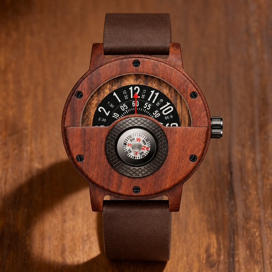 Helvani Walnut & Bamboo Watch