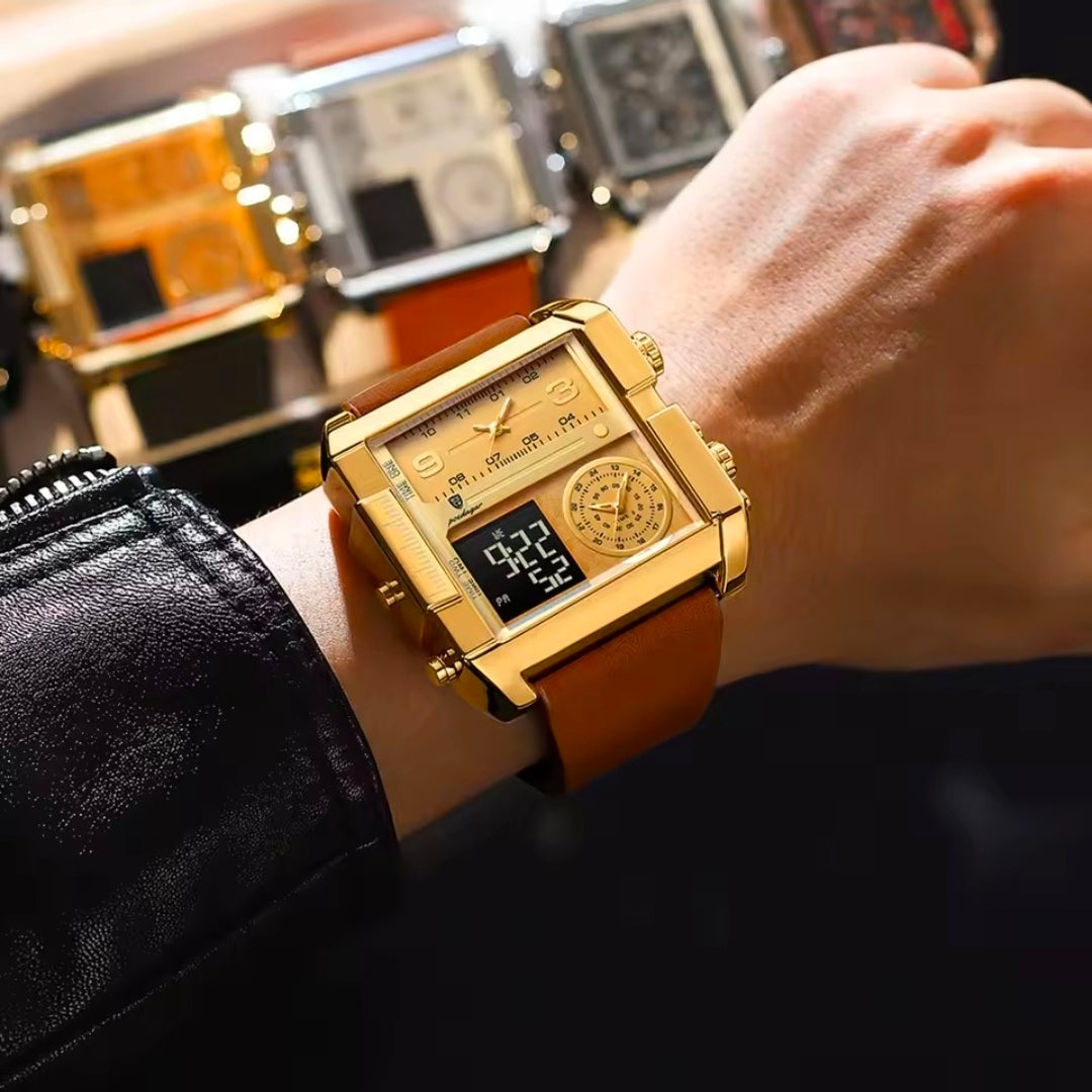 Astor Triple Time Zone Watch