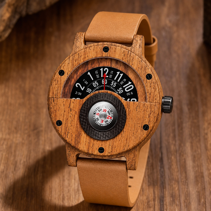 Helvani Walnut & Bamboo Watch