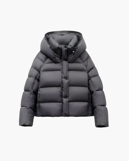 The Dalston™ – Hooded Cropped Puffer