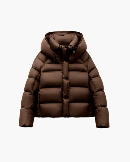 The Dalston™ – Hooded Cropped Puffer