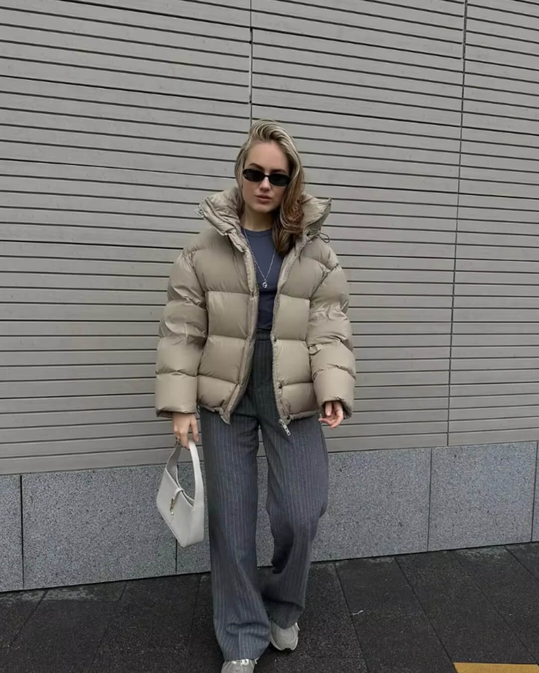 The Dalston™ – Hooded Cropped Puffer
