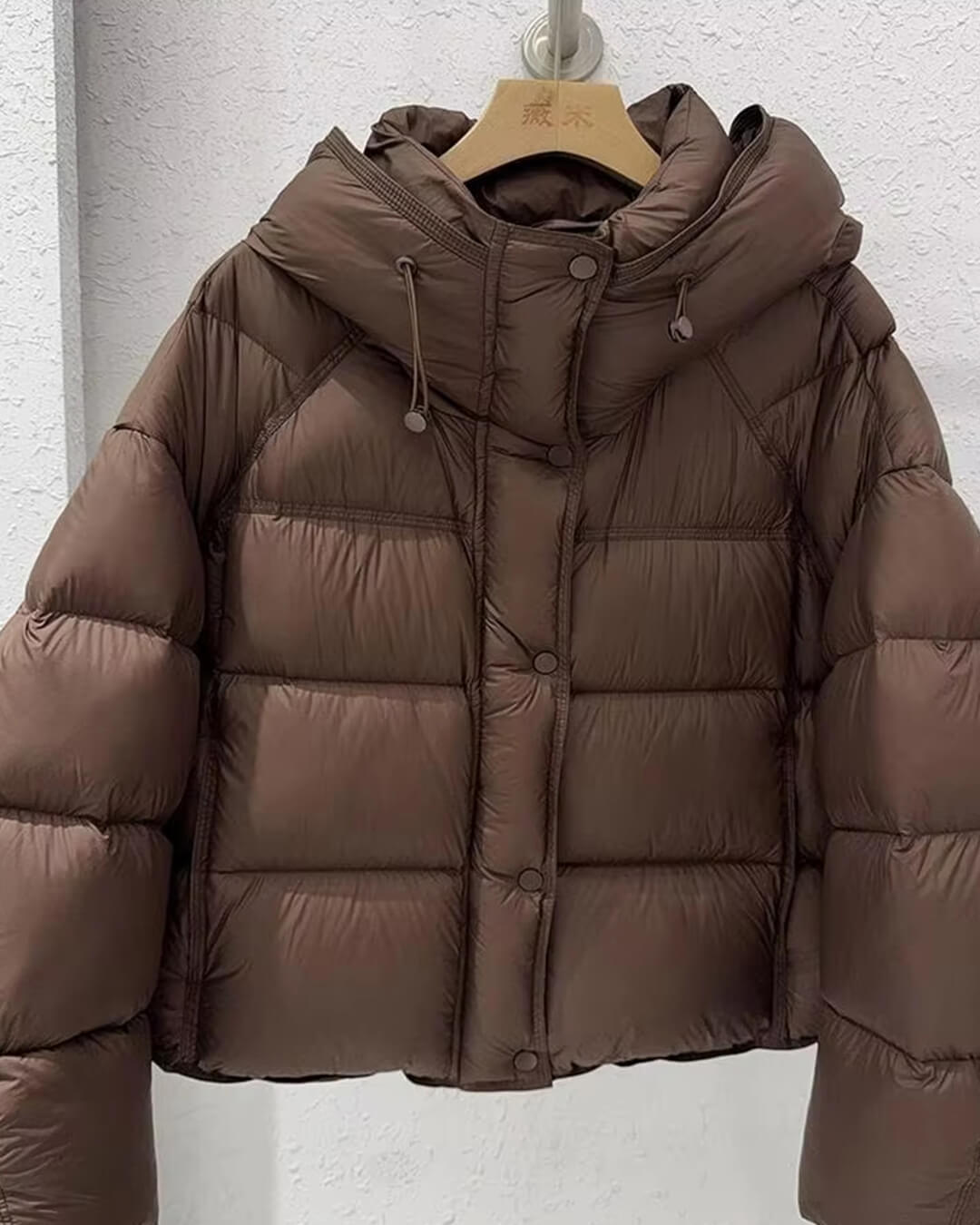 The Dalston™ – Hooded Cropped Puffer