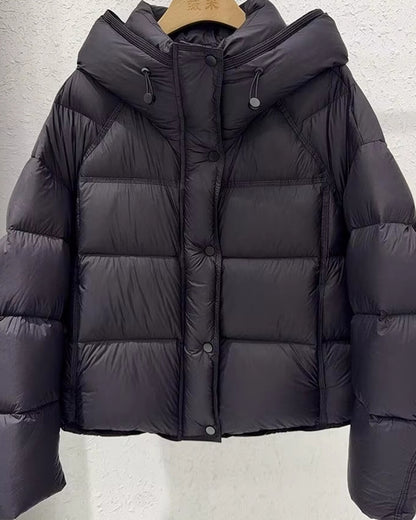 The Dalston™ – Hooded Cropped Puffer