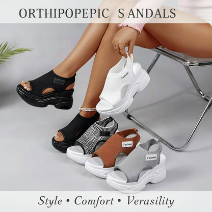 Harper Orthopaedic Leather Sandals