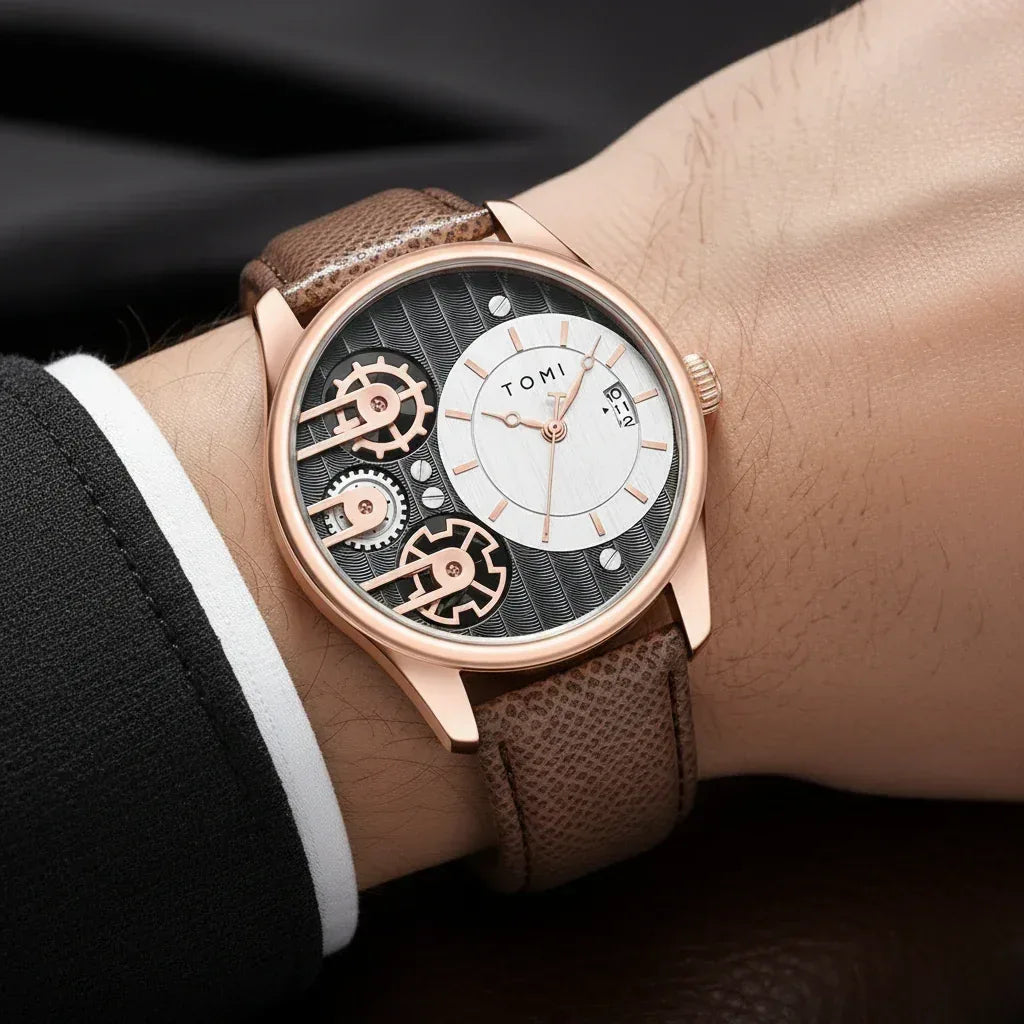 TOMI Heritage Calendar Watch