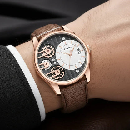 TOMI Heritage Calendar Watch