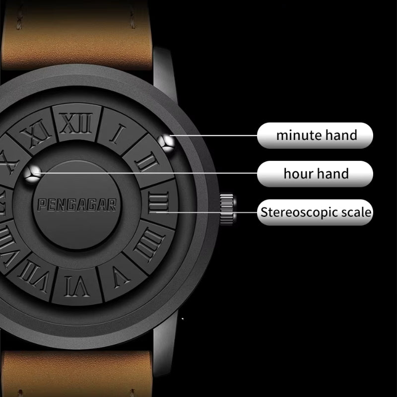 Magnetic Sphere Timepiece