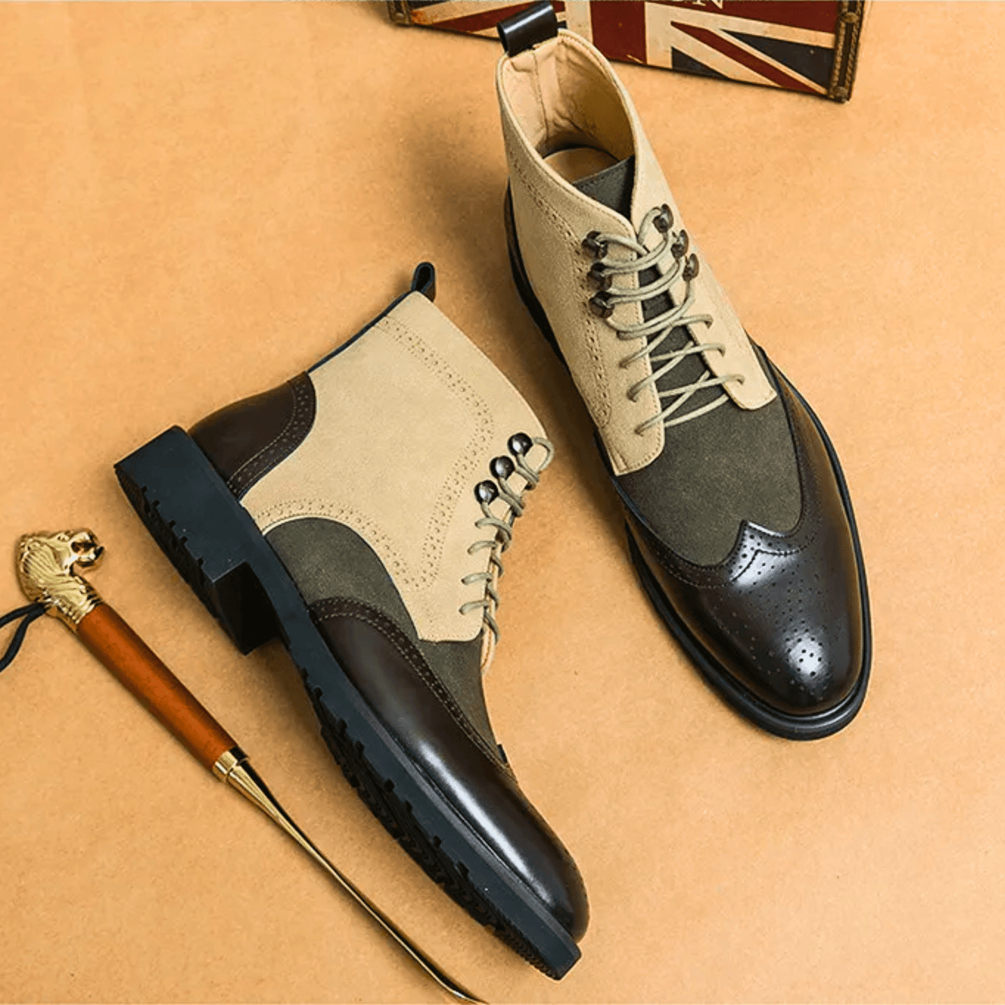 The Mayfair™ – Heritage Wingtip Brogue Boots