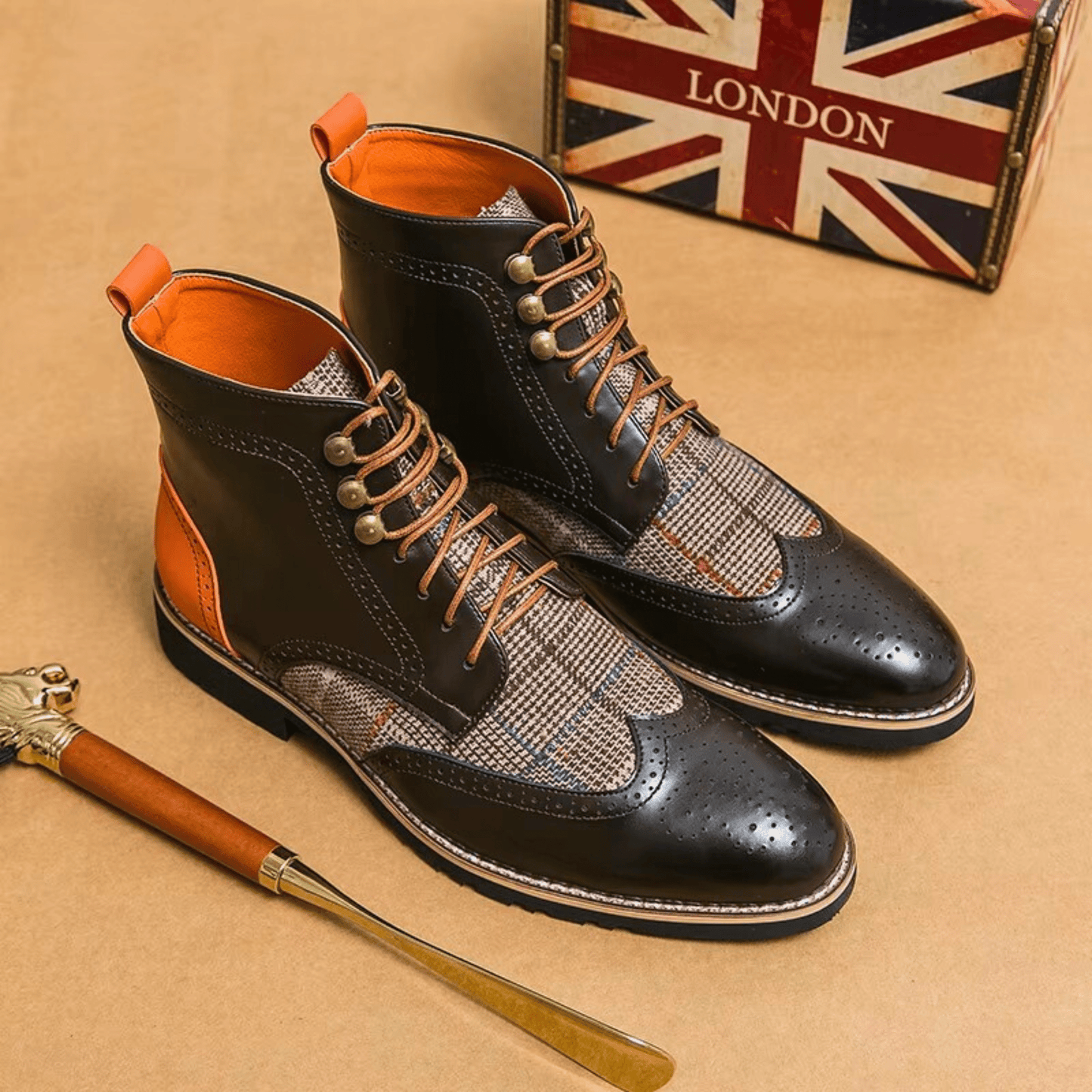 The Mayfair™ – Heritage Wingtip Brogue Boots