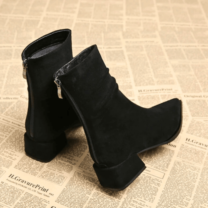 Elayne Suede Ankle Boots